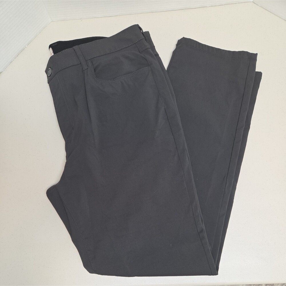 Weatherproof Vintage Men's Tech Pant Straight Fit Dark Gray Size 40x32